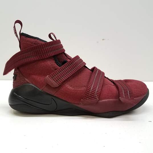 Nike LeBron Soldier 11 'Team Red' Shoes Boys Size 6.5Y image number 1