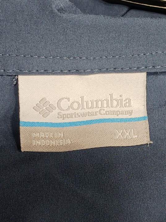 Men's Columbia Short-Sleeve Button-Up Casual Shirt Sz XXL image number 4