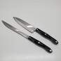 Lot of CUTCO KNIVES 1723 9" Carver & 1759 Petite Chefs Knife 7-5/8" image number 1