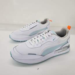 Puma Men's City Rider PPE 'White Blue Glow' Sneakers Size 12