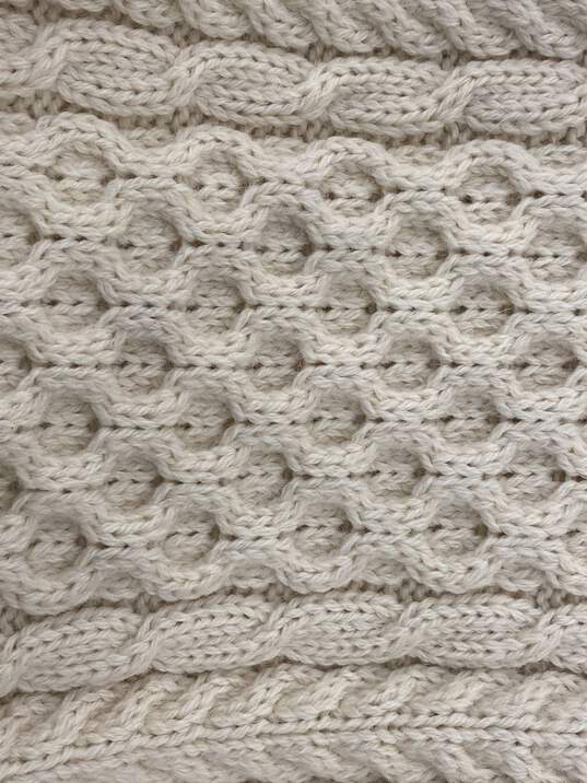 L.L. Bean Beige Knit Sweater - Size Medium image number 3