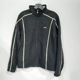 Fila Black Athletic Jacket Men's Size M