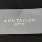 Ann Taylor Women Black Long Sleeve Midi Dress 0P NWT image number 5