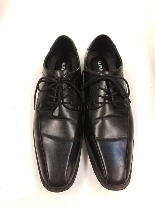 Alfani Men's Seth Black Faux Leather Derby Dress Shoes Size 11 image number 5