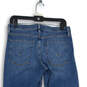Womens Blue Denim 5-Pocket Design Medium Wash Straight Leg Jeans Size 29 image number 4