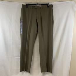 Men's Brown Haggar Classic Fit Dress Pants, Sz. 36x30