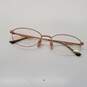 Gucci Titanium Pink Half Rim Eyeglasses with Demo Lenses GG 0339OJ - AUTHENTICATED image number 1