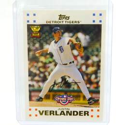 2007 Justin Verlander Topps All-Star Rookie Detroit Tigers