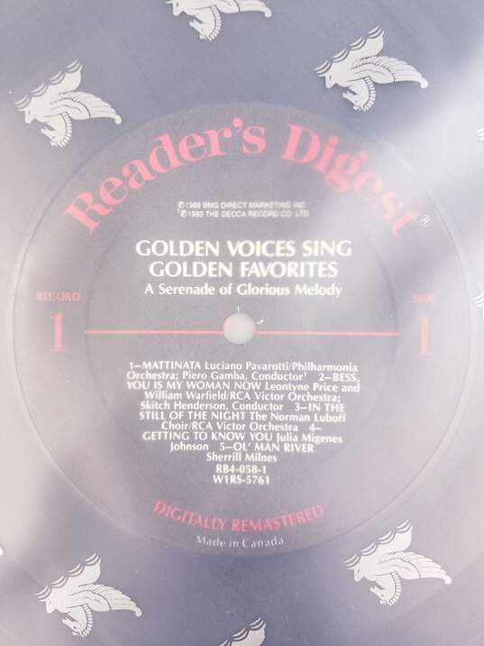 Golden Voices Sing Golden Favorites Vinyl Set image number 7