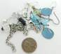 925 Sterling Silver & Stone Scrap 108.3g image number 3