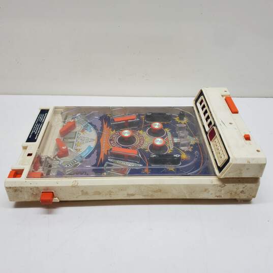 Vintage 1979 Tomy Atomic Arcade Pinball Toy Game Machine - Parts/Repair image number 6