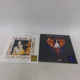 Sealed Dead Or Alive Fan The Flame Part 1 & 2 Vinyl Records