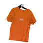Mens Orange Short Sleeve Crew Neck Pullover T-Shirt Size Medium image number 2