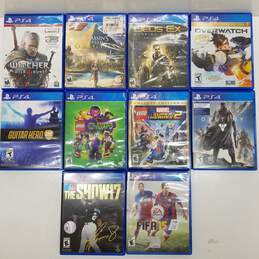 Lot of 10 PlayStation 4 Games