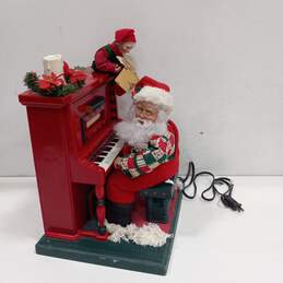 Holiday Creations INC (1993) Sing a Long Santa Piano Santa Cassette Player