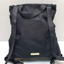 Steve Madden Nylon Double Zip Backpack Black alternative image