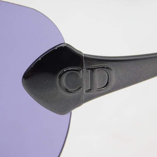 Christian Dior Purple CD Logo Shield Sunglasses image number 9