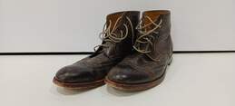 Johnson & Murphy Men's Brown Leather Boots Size 8