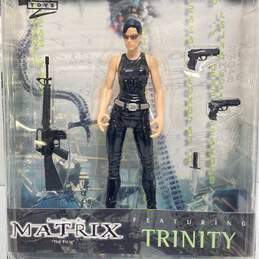 1999 Warner Bros. N2 Toys The Matrix "The Film" Trinity Action Figure alternative image