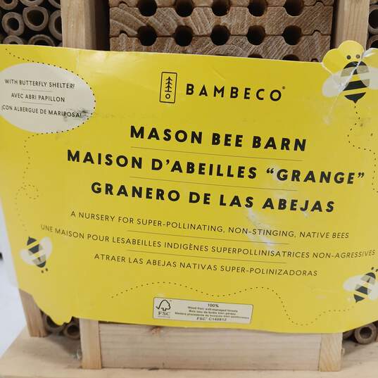 Bambeco Mason Bee Barn Nursery For Pollinating Bees NEW image number 5