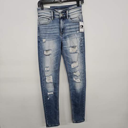 Mid Rise Skinny Jeans image number 1