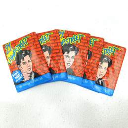 5 Vintage 1987 Topps 21 JUMPSTREET Sealed wax Pack Trading Cards