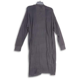 NWT Womens Black Long Sleeve Open Front Cardigan Sweater Size Large alternative image