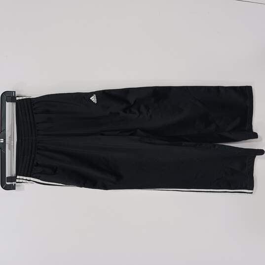 Women's Black Track Pants Size Small image number 1