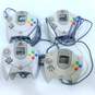 4ct Sega Dreamcast Controller Lot Untested image number 1