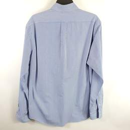 Ralph Lauren Men Blue Striped Dress Shirt L alternative image