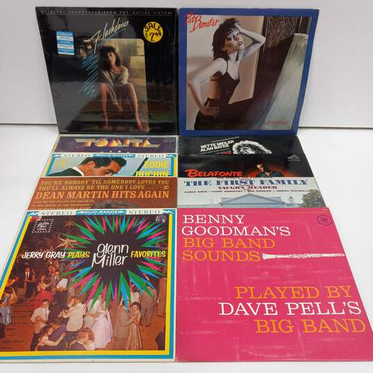 10PC Assorted Vinyl Records image number 1