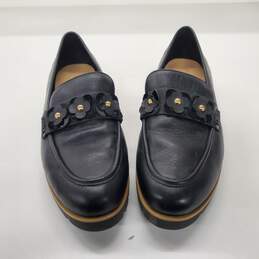 Kate Spade Women's Karisa Black Leather Loafers Size 11 alternative image