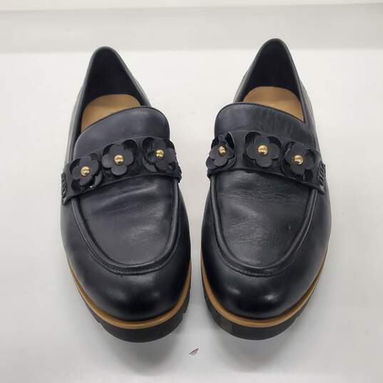 Kate Spade Women's Karisa Black Leather Loafers Size 11 image number 2