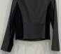 Womens Gray Long Sleeve Front Pocket Regular Fit Full-Zip Jacket Size 12 image number 3