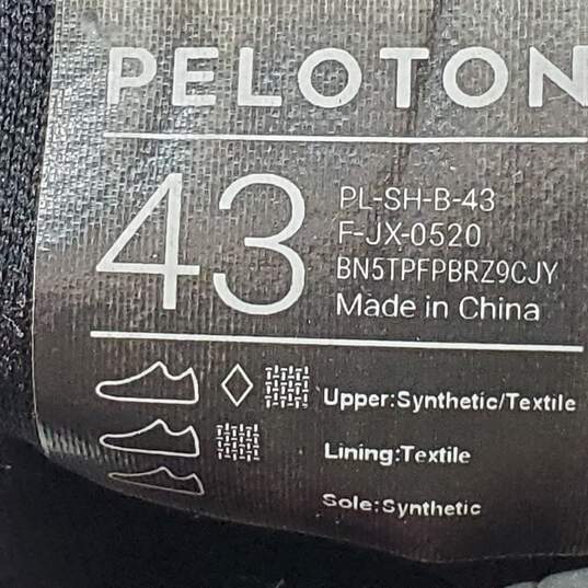 Peloton Size 43 Black Textile Cycling Shoes image number 3