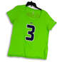 Womens Green Seattle Seahawks Russell Wilson #3 Seattle T-Shirt Size Large image number 1