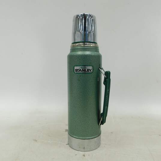Vintage Stanley Thermos Green No. A-944DH Quart image number 1