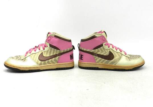 Nike Big Nike High Brown Pink Women's Shoe Size 7 image number 5