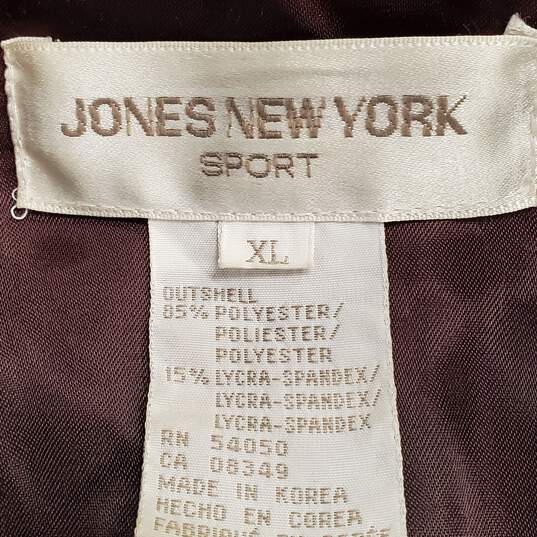 Jones New York Sport Women Green Sweater XL image number 3