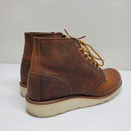 Red Wing Boots 3451 6inch Round Toe Copper Rough & Tough Women's Size 9B alternative image