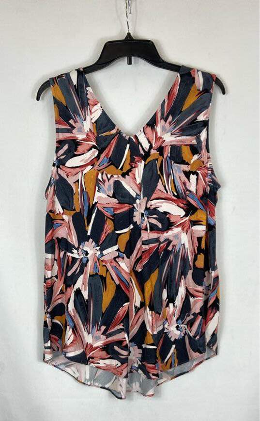 Nic + Zoe Mullticolor Tank Top - Size Large image number 2