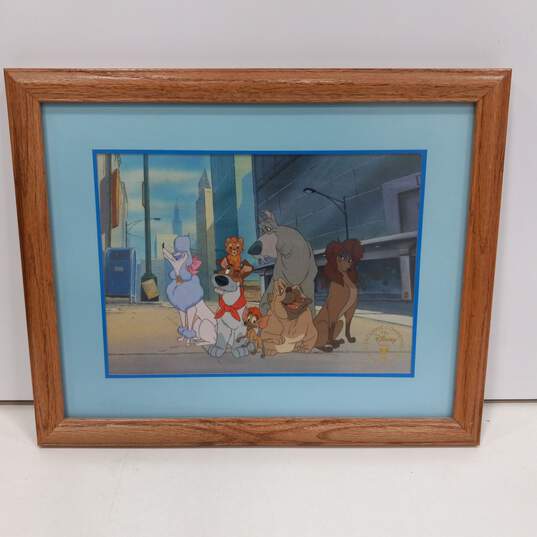 4PC Framed Walt Disney Lithograph Exclusive Commemorative Print Bundle image number 6