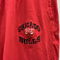 Mens Red Chicago Bulls Short Sleeve T-Shirt And Pants Two Piece Set Size L image number 8