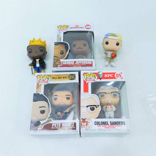 Funko Pops Fall Out Boy Pete Wentz KFC Colonel Sanders The Jeffersons image number 1