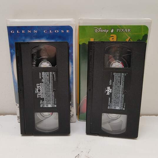 Vintage Disney 101 Dalmatians & A Bug's Life VHS Tapes image number 3