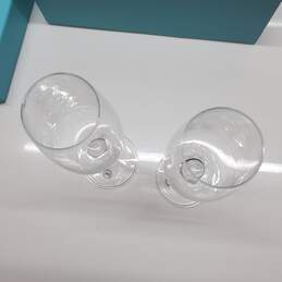 Tiffany & Co Crystal Champagne Flutes Set AUTHENTICATED alternative image