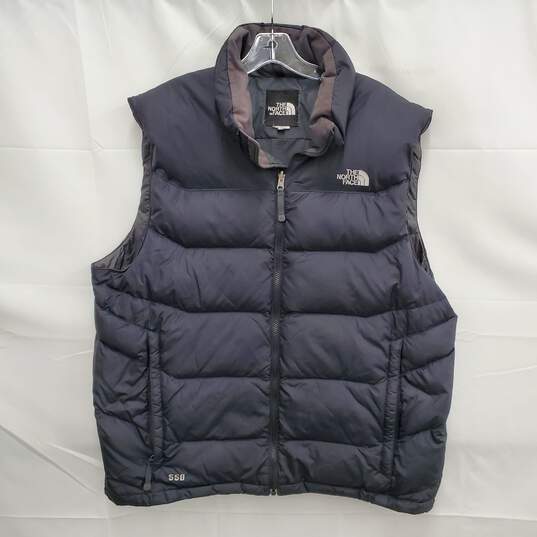 Patagonia MN's Navy Blue Nylon Polyester Puffer Vest Jacket Size XL image number 1