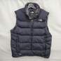 Patagonia MN's Navy Blue Nylon Polyester Puffer Vest Jacket Size XL image number 1