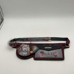 NWT Womens Multicolor Leather Zipper Pockets Adjustable Strap Fanny Pack