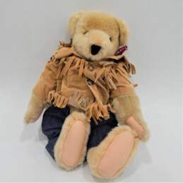 Vintage Wild West Cornelius Vanderbear Cowboy Plush Stuffed Animal Teddy Bear alternative image